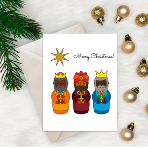 Christmas Greeting Cards Set |  (Pack of  A6 12 Greeting Cards+ 2 FREE BONUS CARD)