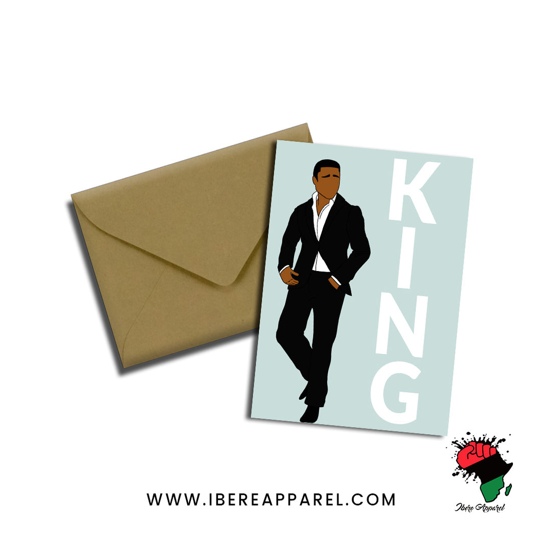 TAWIO & KEHINDE | KING | Greeting Card
