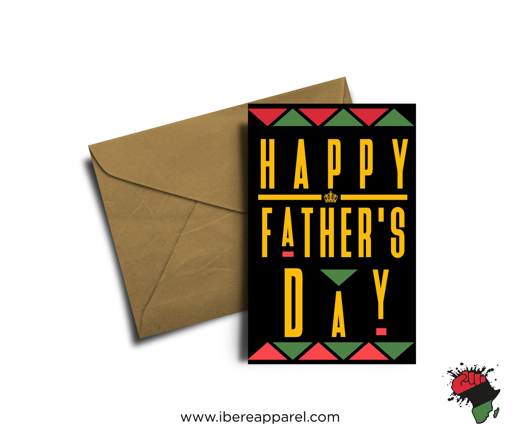 HAPPY FATHER'S DAY |  Greeting Card