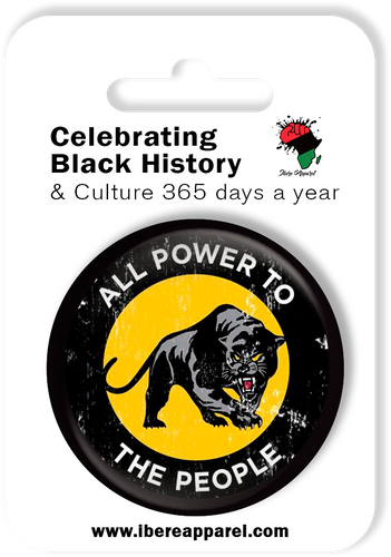 ALL POWER TO THE PEOPLE  | 38MM Button Badge