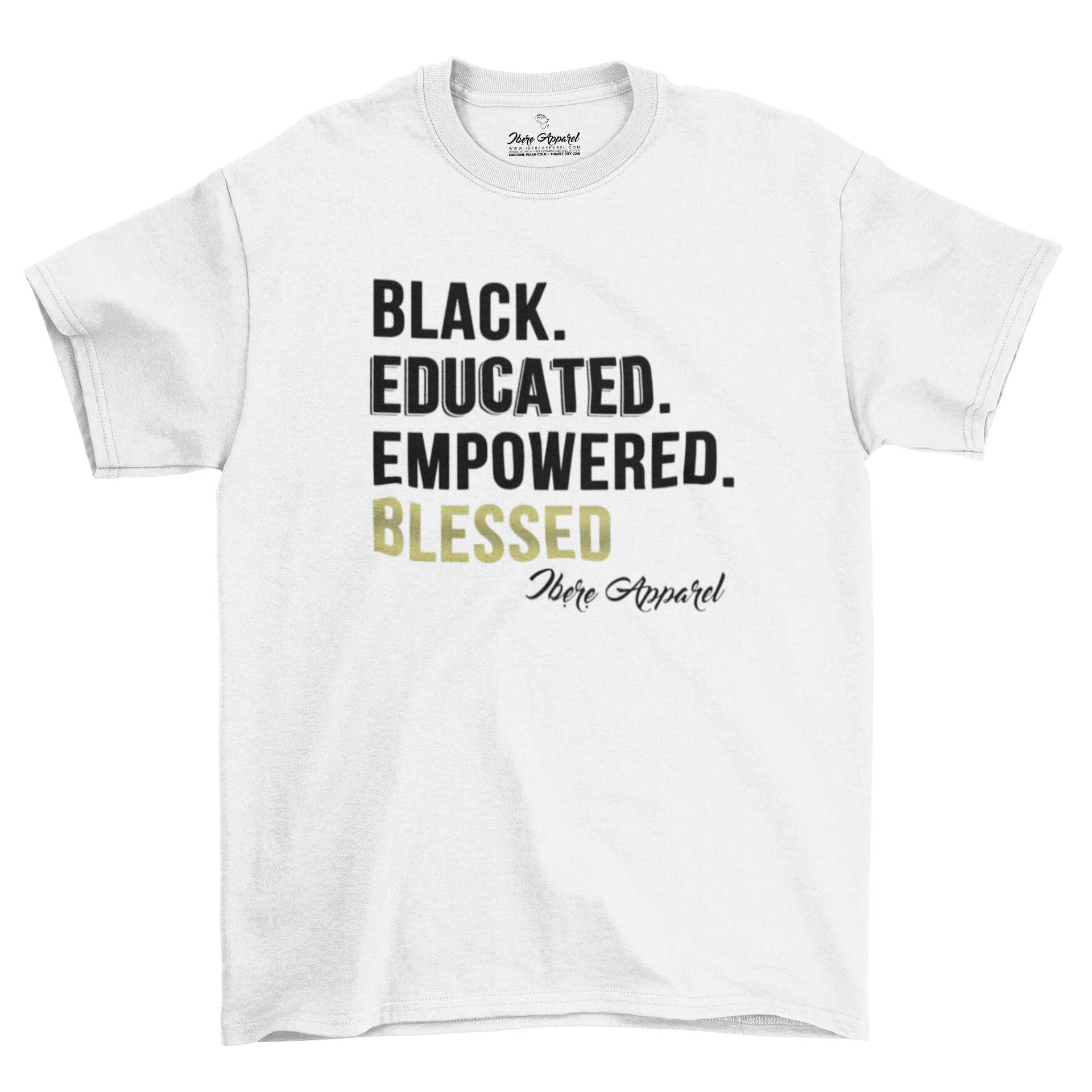 educated black queen t shirt