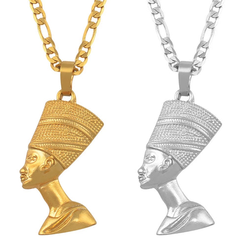 Nefertiti Pendant Necklace