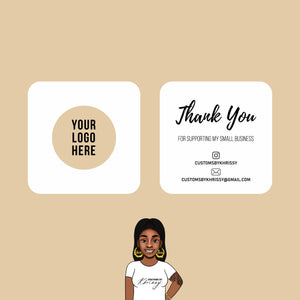 Mini Thank You Cards | Double Sided Business Cards