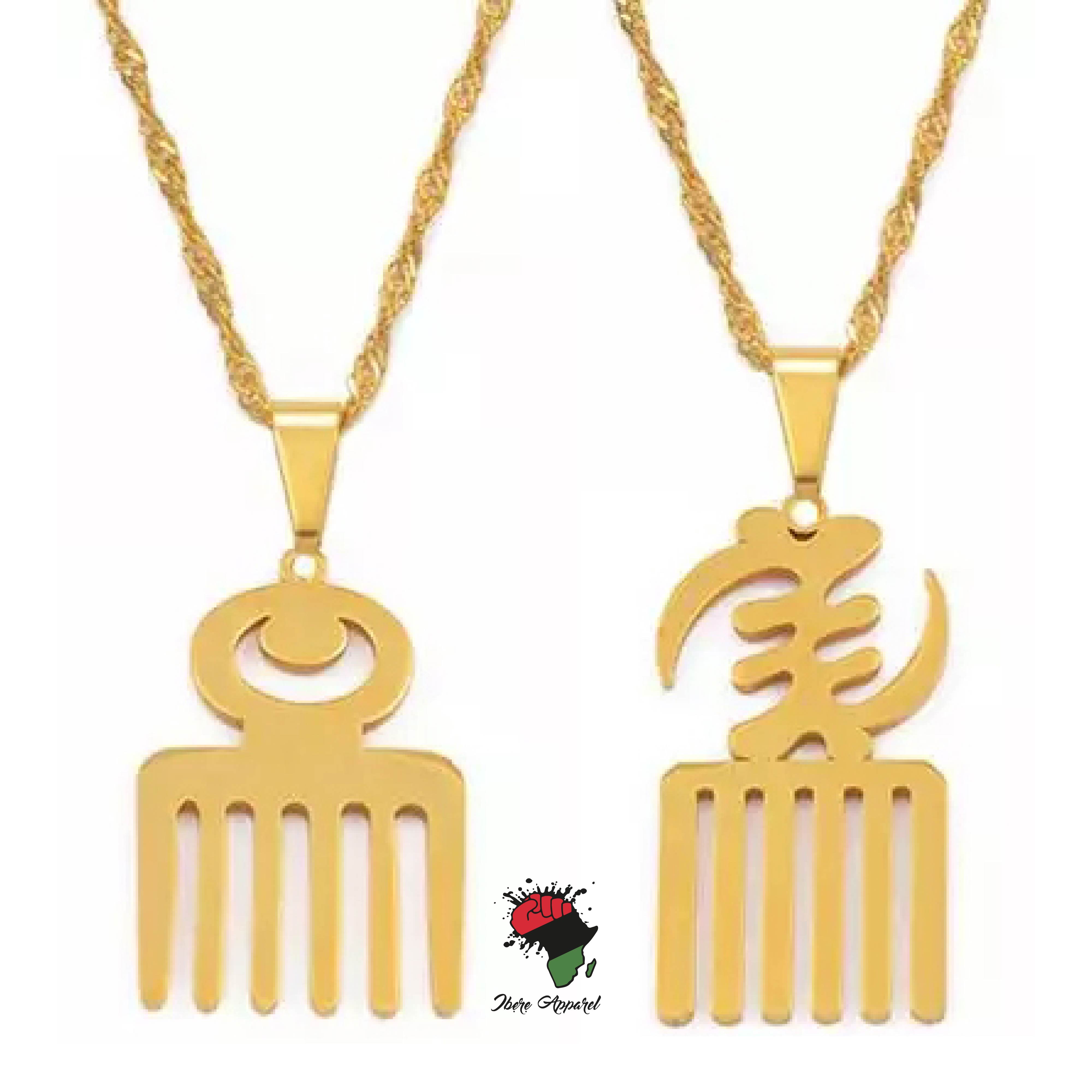 African hot sale symbol necklace