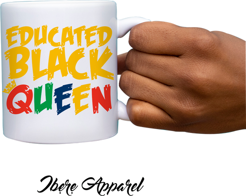 Educated Black Queen Mug