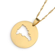 Load image into Gallery viewer, Country Map pendant - Ibere Apparel