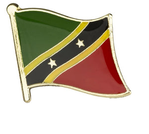 St kitts and nevis Flag Pin