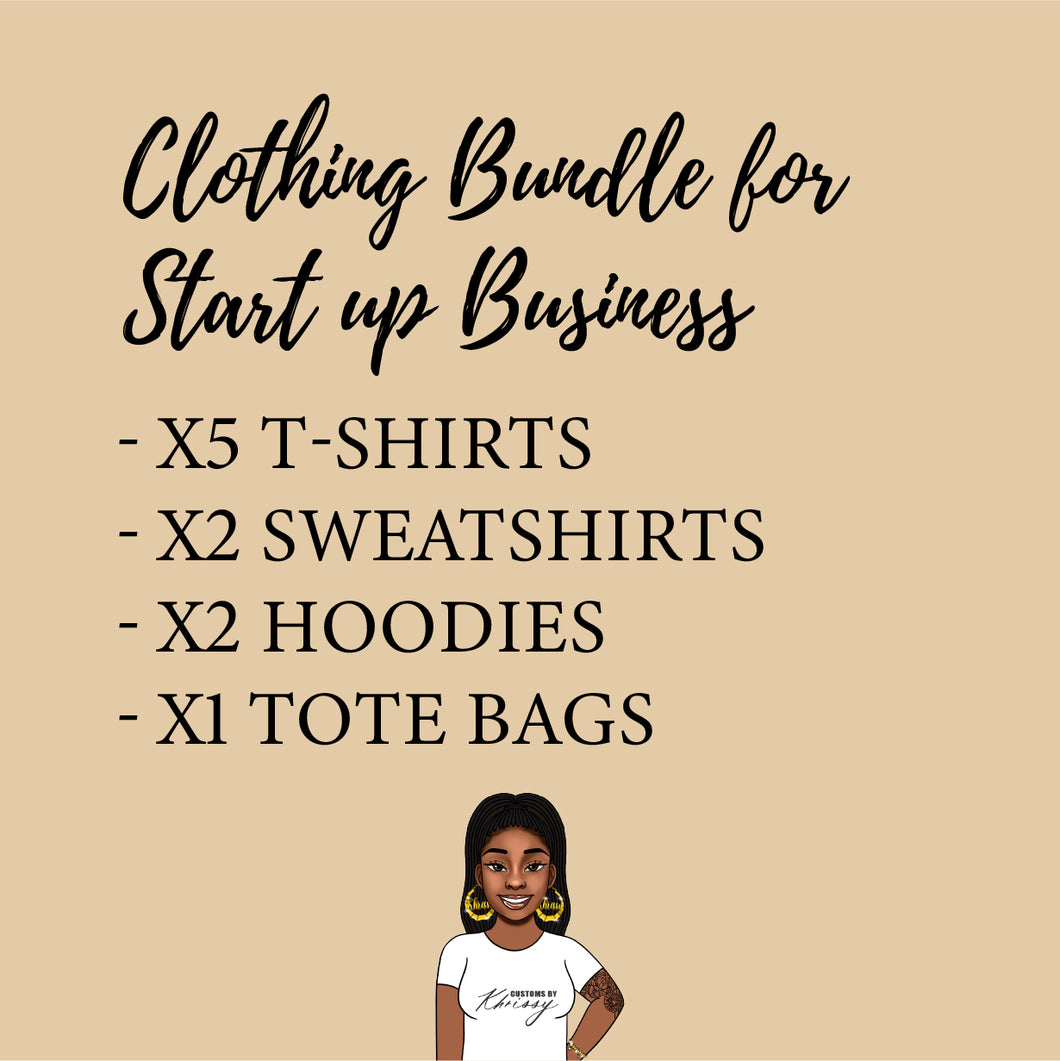 CLOTHING BUNDLE FOR STARTUP BUSINESS