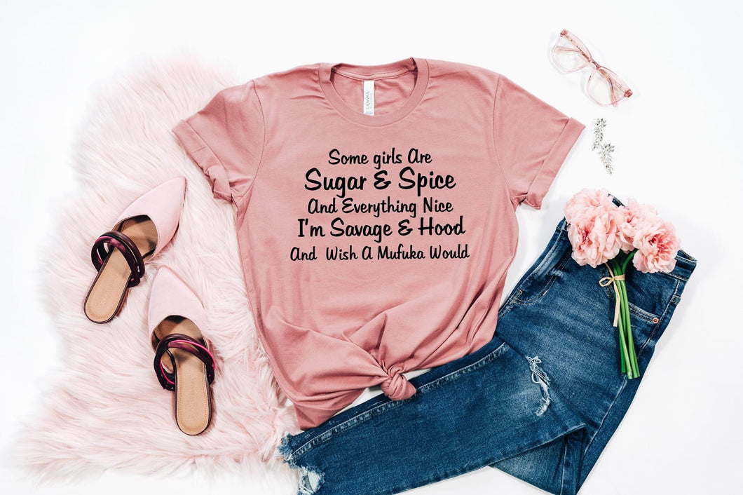 Sugar & Spice. Savage & Hood | T-Shirt