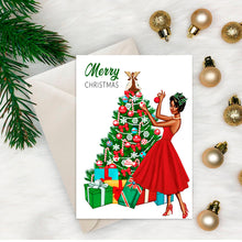 Load image into Gallery viewer, Christmas Greeting Cards Set |  (Pack of  A6 12 Greeting Cards+ 2 FREE BONUS CARD)