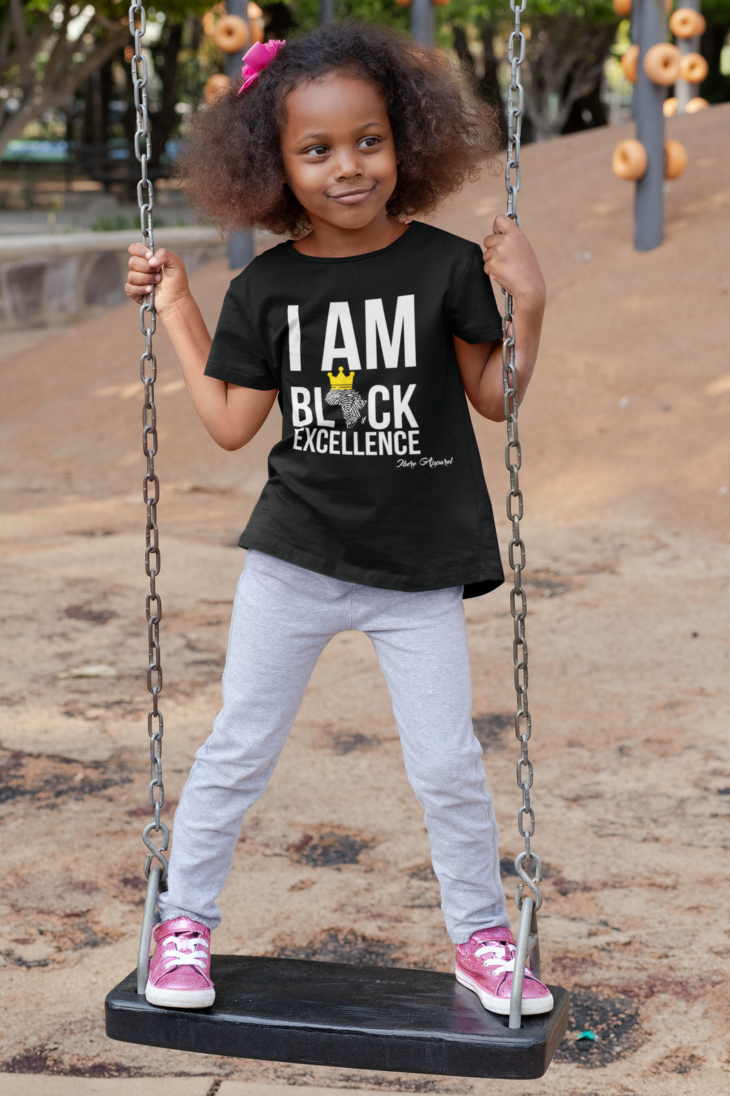 I AM BLACK EXCELLENCE - KIDS TSHIRT